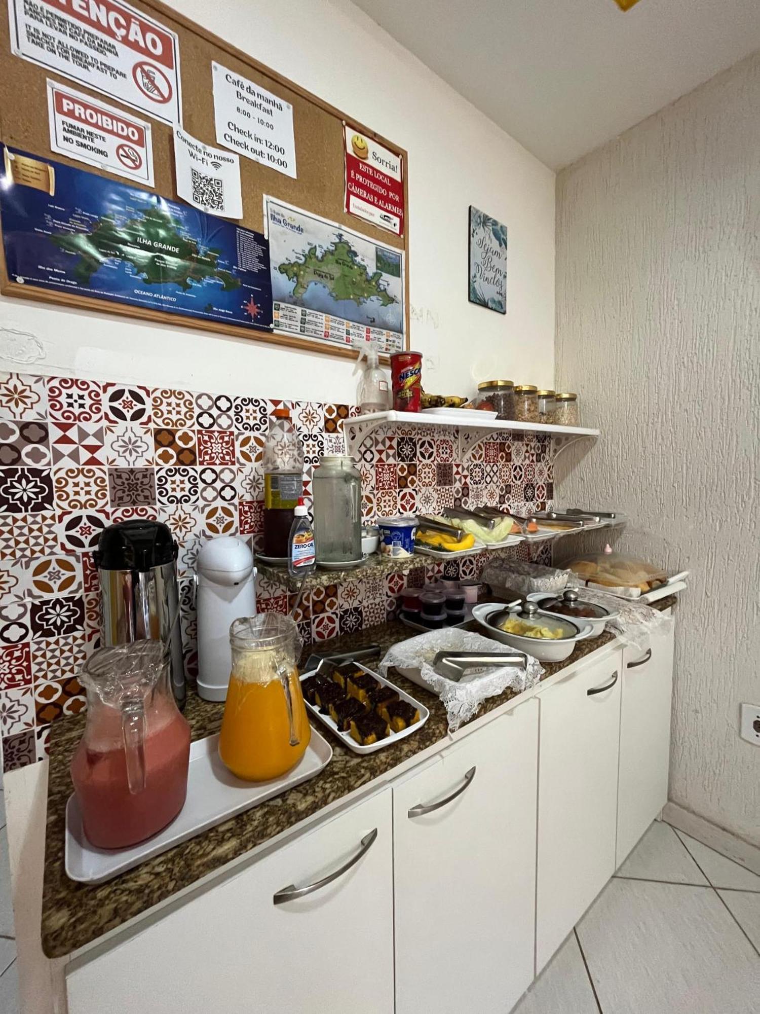 Pousada Recanto Da Ana Alice Vila do Abraao Luaran gambar
